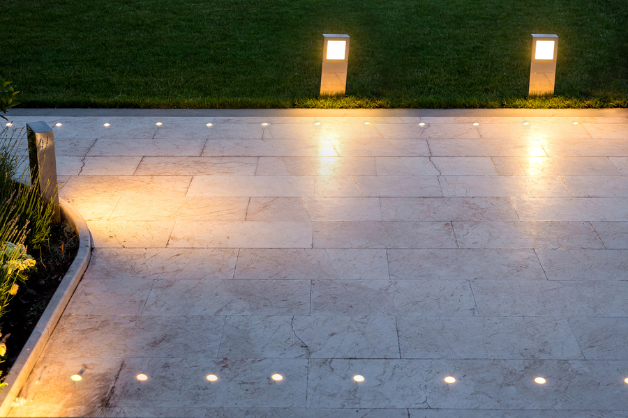 Say Goodbye to the Harsh Floodlights & Hello to Landscape Lighting